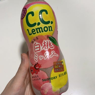 CCレモン　白桃ミックス/サントリー/ドリンクを使ったクチコミ（1枚目）