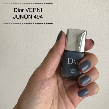 ディオール ヴェルニ 494 ジュノン（生産終了）/Dior/マニキュアを使ったクチコミ（1枚目）