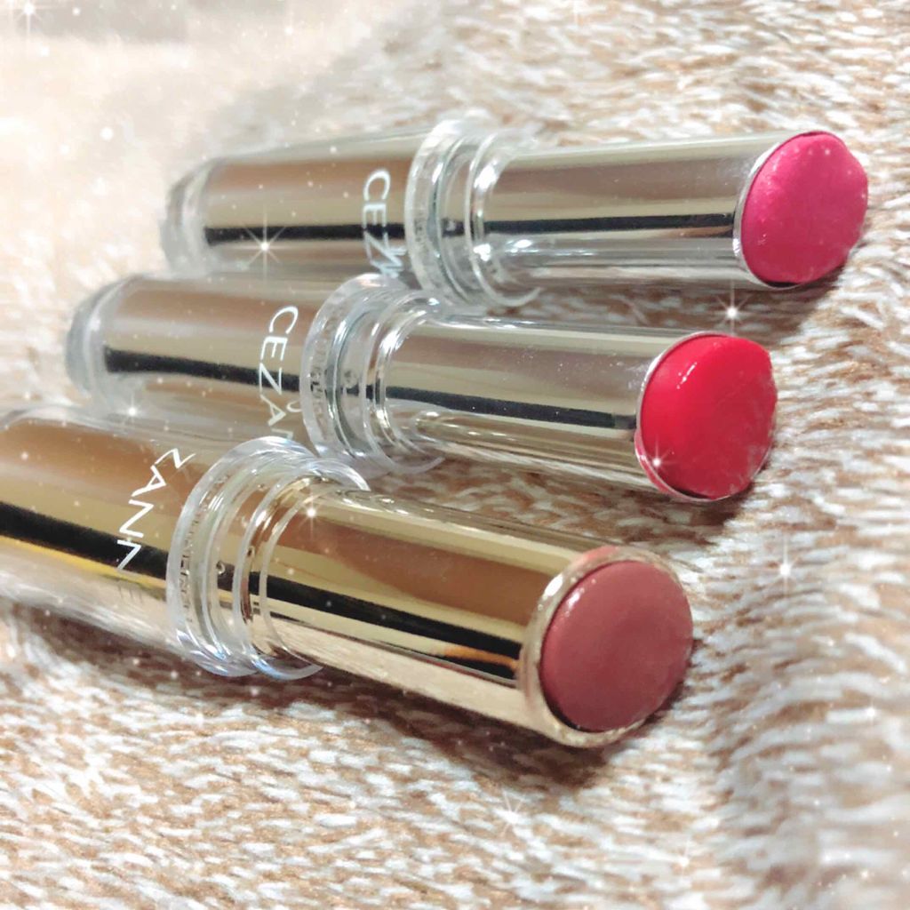 ラスティンググロスリップ/CEZANNE/口紅を使ったクチコミ(1枚目)