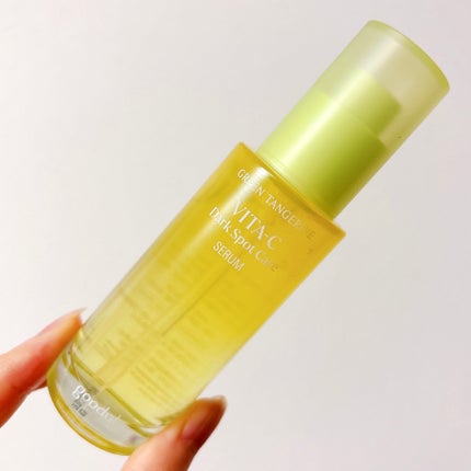 グリーンタンジェリン ビタC ダークスポットケアセラム/goodal/美容液を使ったクチコミ(1枚目)