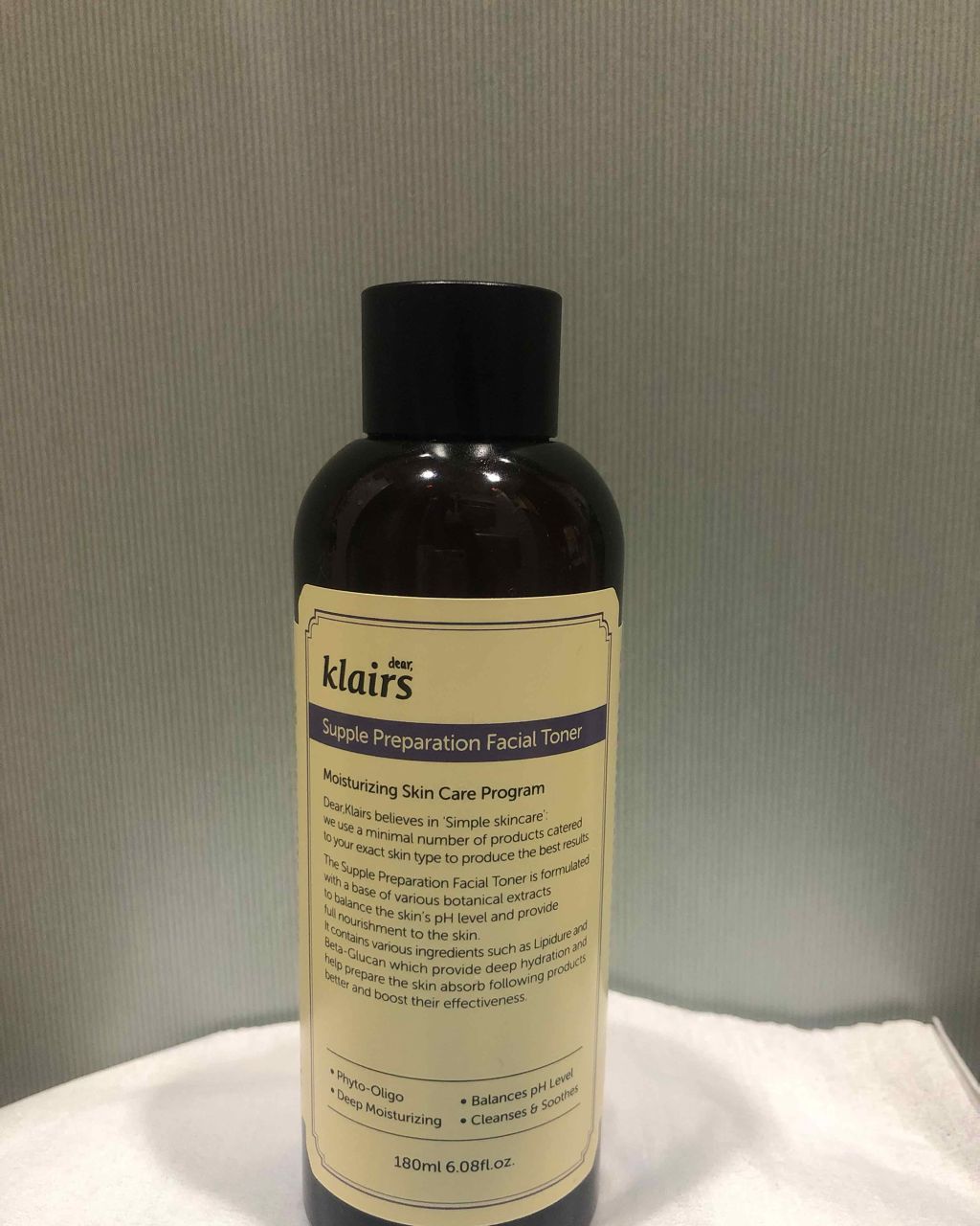 サプルプレパレーションフェイシャルトナー(180ml)/Klairs/化粧水を使ったクチコミ(1枚目)