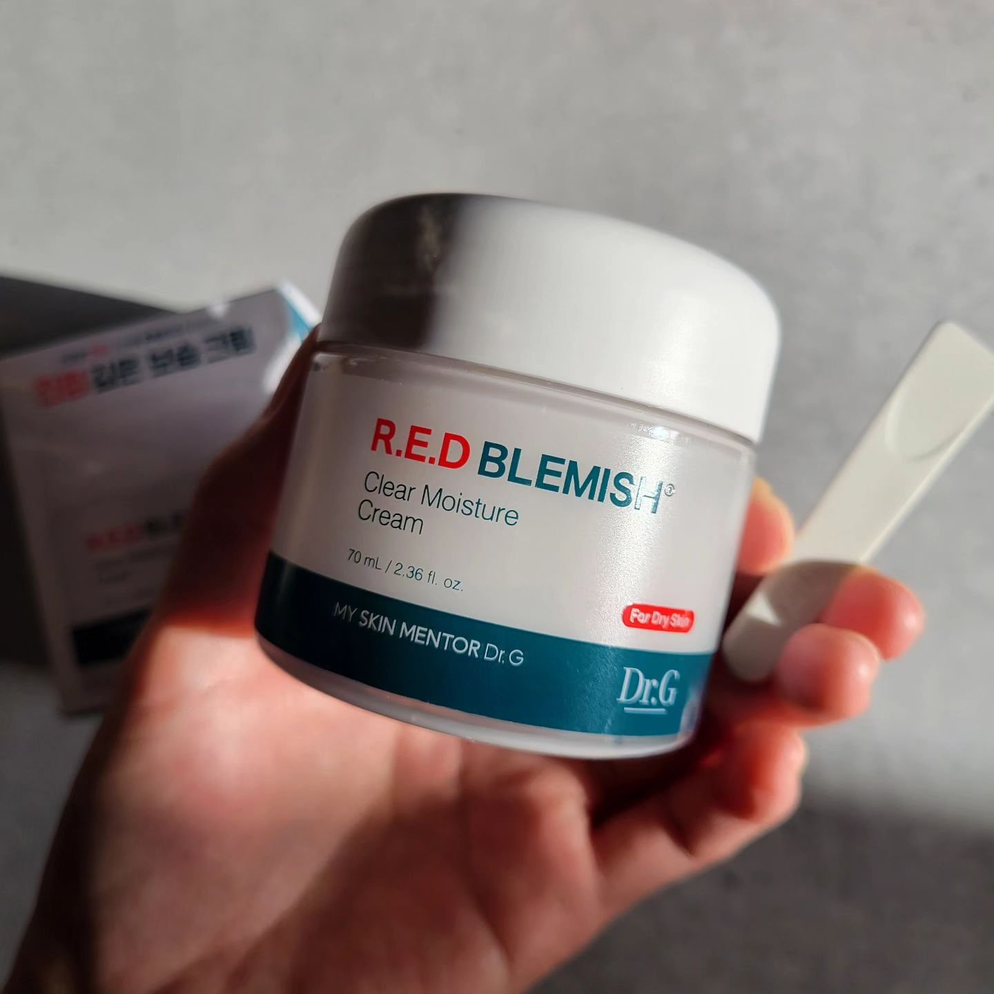 レッドブレミッシュ クリアモイスチャークリーム/Dr.G/フェイスクリームを使ったクチコミ（3枚目）