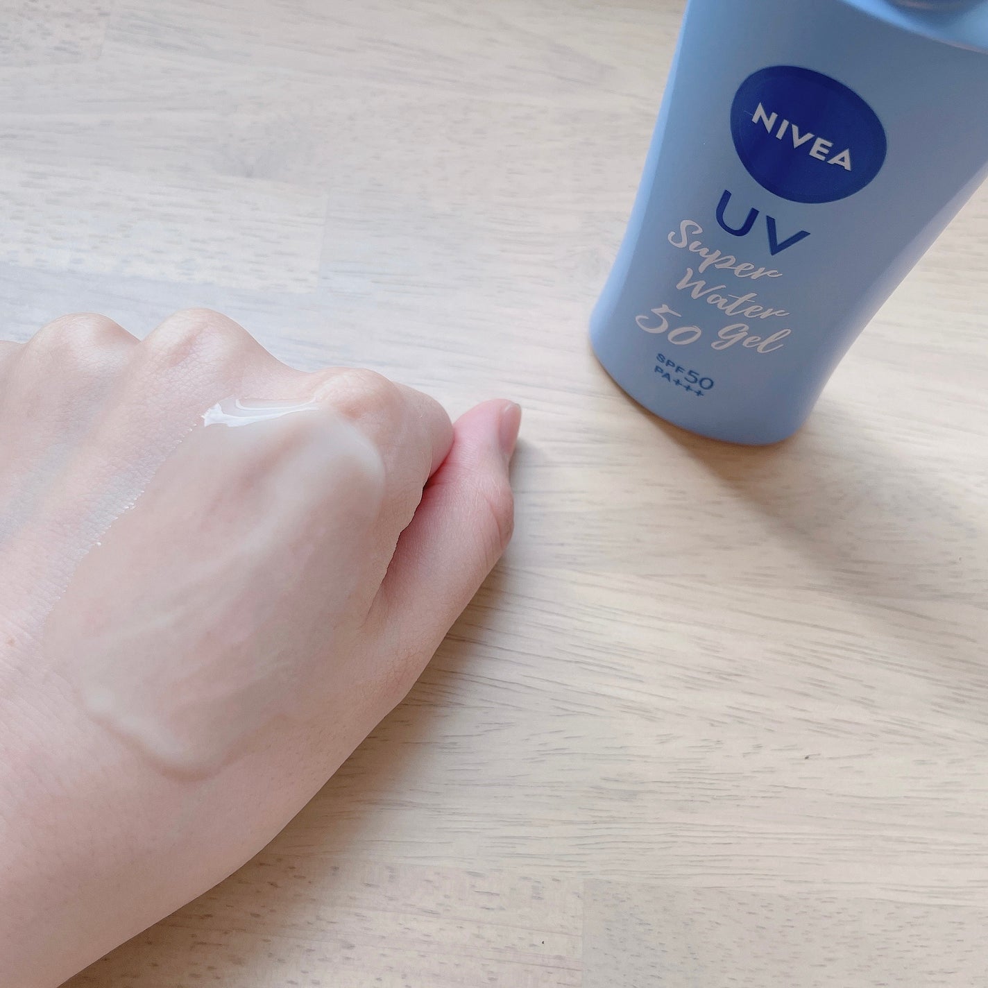 ニベアUV ウォータージェル SPF50/ニベア/日焼け止めジェルを使ったクチコミ(6枚目)