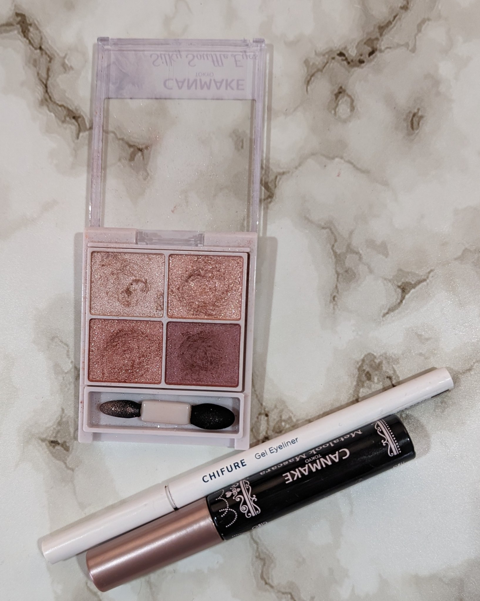 シルキースフレアイズ/キャンメイク/アイシャドウパレットを使ったクチコミ（1枚目）