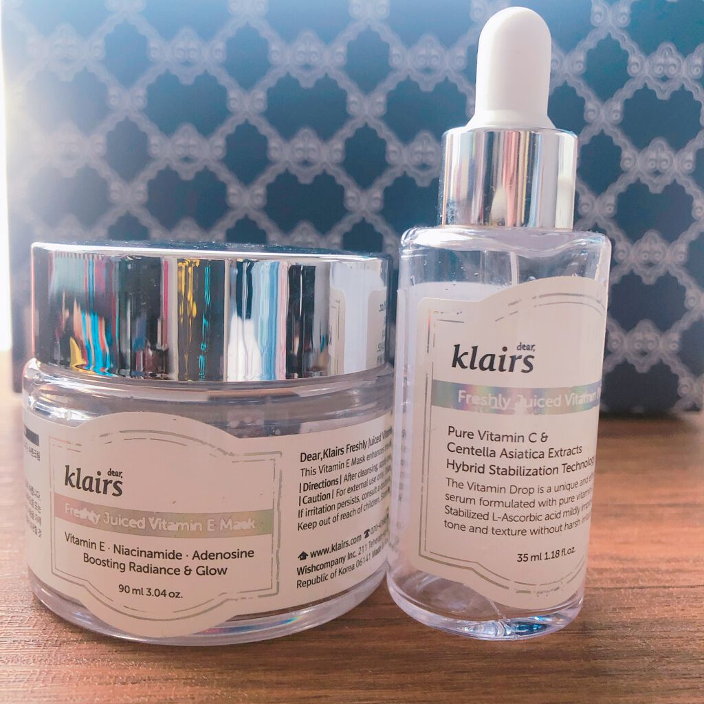 フレッシュリージュースドビタミンドロップ(35ml)/Klairs/美容液を使ったクチコミ（1枚目）