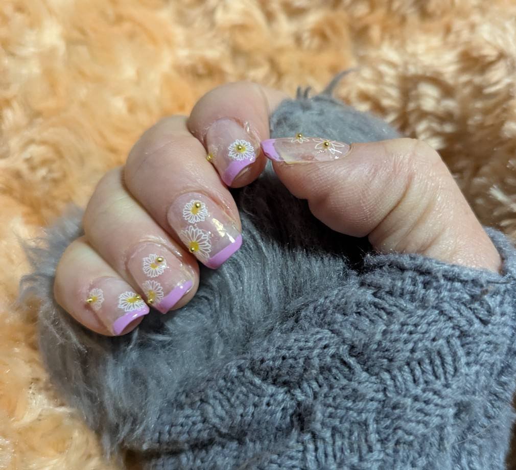 ネイルファンデーション PK04 ヌードピンク/パラドゥ/マニキュアを使ったクチコミ（1枚目）