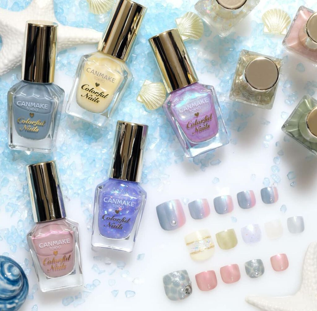 カラフルネイルズ/キャンメイク/マニキュアを使ったクチコミ（1枚目）
