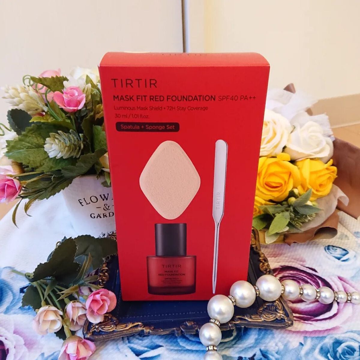 マスクフィットレッドファンデーション/TIRTIR(ティルティル)/リキッドファンデーションを使ったクチコミ(8枚目)