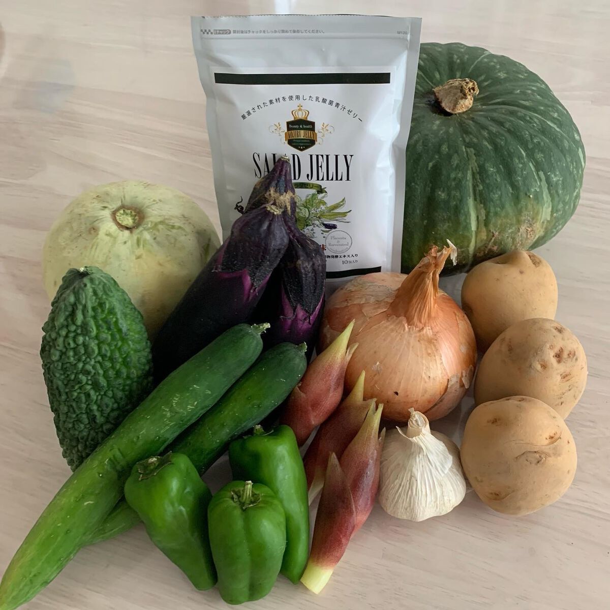 サラダゼリー/アラウンドライフ/食品を使ったクチコミ（1枚目）