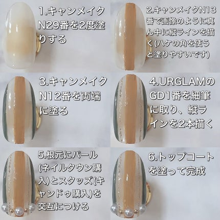 カラフルネイルズ/キャンメイク/マニキュアを使ったクチコミ(4枚目)