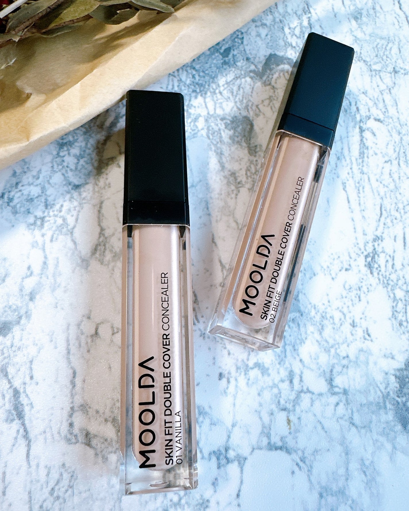 スキンフィットダブルカバーコンシーラー /MOOLDA/リキッドコンシーラーを使ったクチコミ(7枚目)
