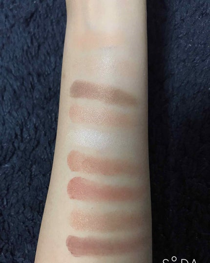 UR GLAM BLOOMING EYE COLOR PALETTE/U R GLAM/アイシャドウパレットを使ったクチコミ(2枚目)