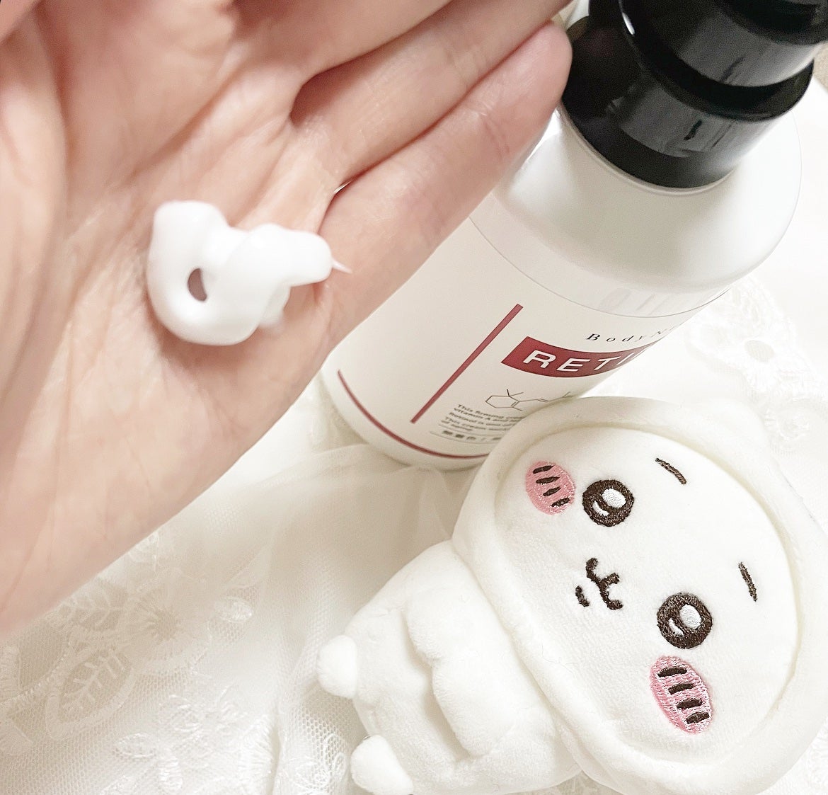 レチノールボディクリーム/BodyNiQLE/ボディクリームを使ったクチコミ(2枚目)