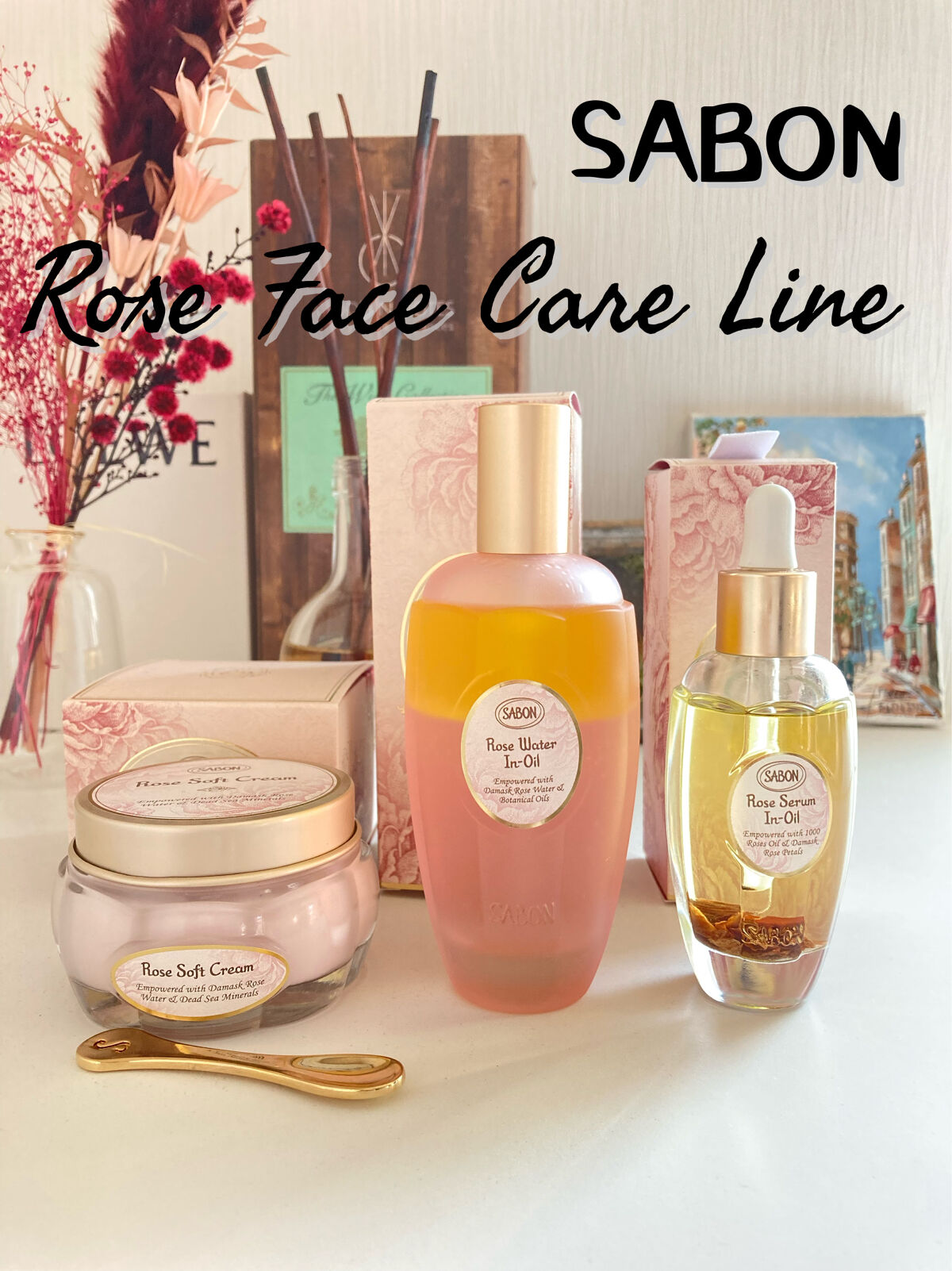 ローズウォーターインオイル/SABON/ミスト状化粧水を使ったクチコミ（1枚目）