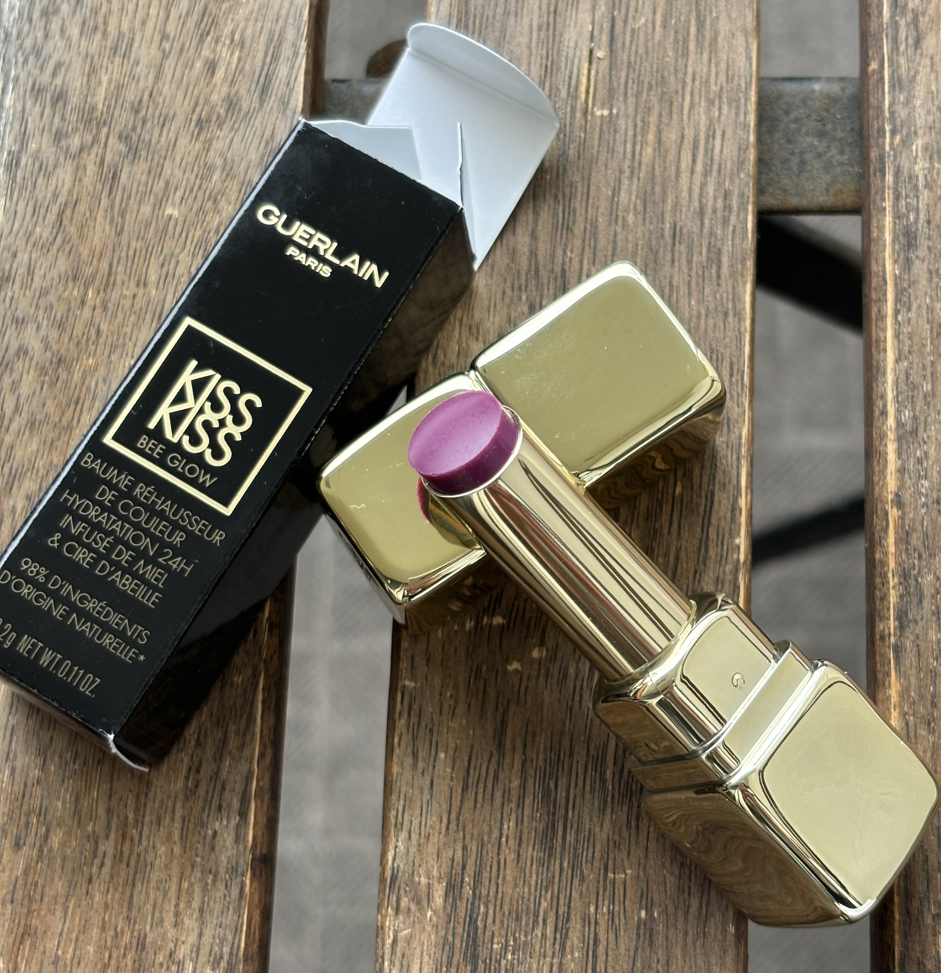 キスキス ビー グロウ 809 ラベンダー グロウ/GUERLAIN/口紅を使ったクチコミ（2枚目）