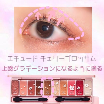 プレイカラー アイシャドウ/ETUDE/アイシャドウパレットを使ったクチコミ(3枚目)