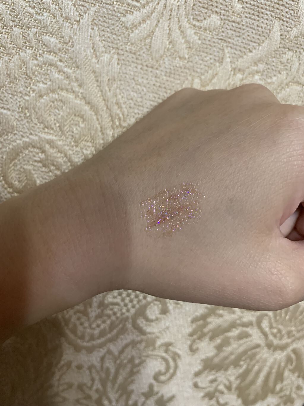 リキッド グリッター シャドウ/rom&nd/グリッターを使ったクチコミ（2枚目）