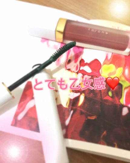 トーン ペタル エッセンス グロス/to/one/リップグロスを使ったクチコミ(1枚目)