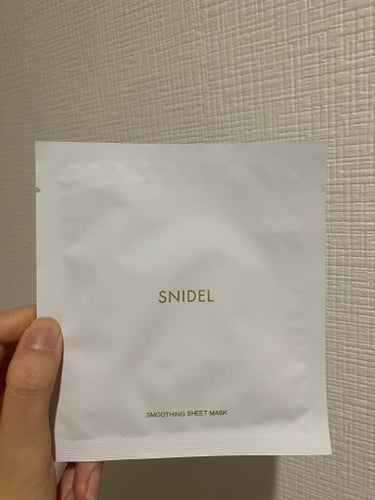 SNIDEL BEAUTY スムージング シートマスクのクチコミ「SNIDEL BEAUTY
スムージング シートマスク 17ml✖️3枚

肌がツヤッツヤにな.....」（2枚目）