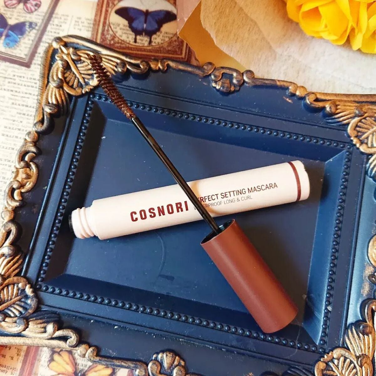 パーフェクトセッティングウォータープルーフマスカラ Long&Curl/COSNORI/マスカラを使ったクチコミ(4枚目)