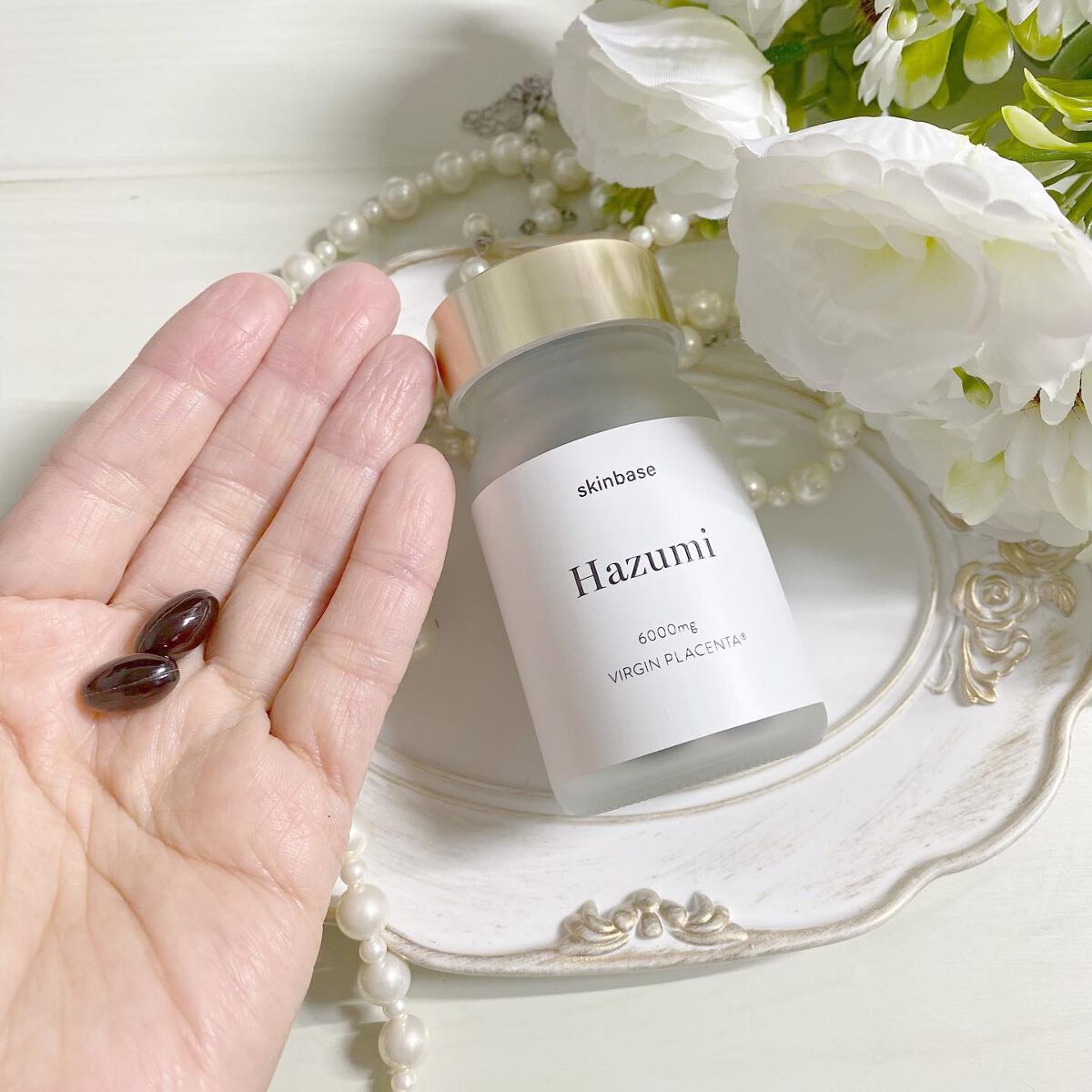 バージンプラセンタサプリ/Hazumi/美容サプリメントを使ったクチコミ（2枚目）