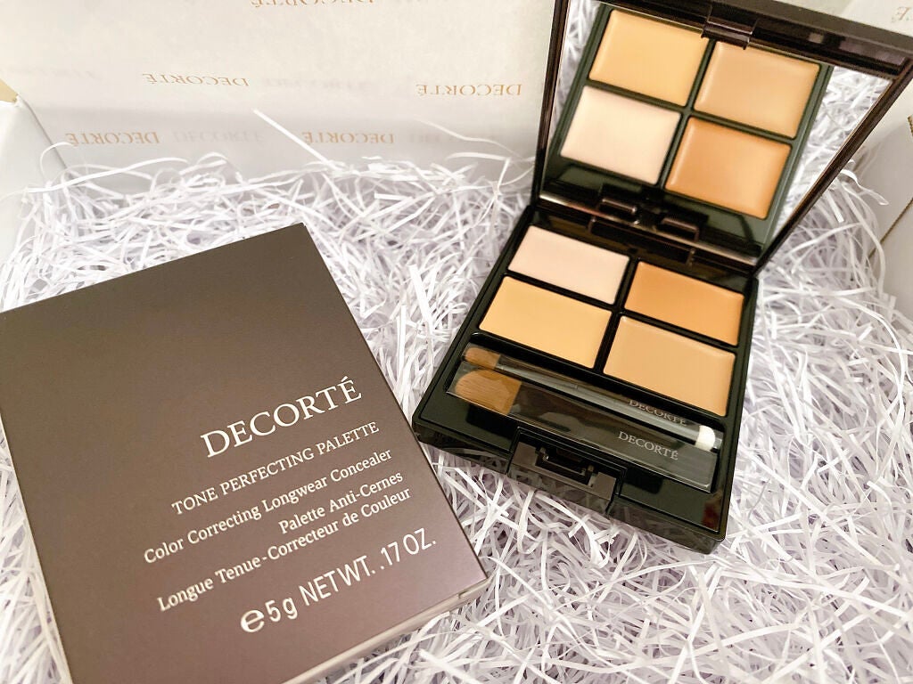 トーンパーフェクティング パレット/DECORTÉ/パレットコンシーラーを使ったクチコミ(1枚目)