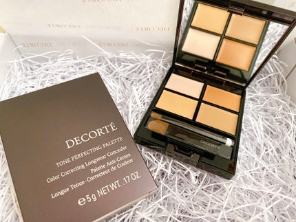 トーンパーフェクティング パレット/DECORTÉ/パレットコンシーラーを使ったクチコミ(1枚目)