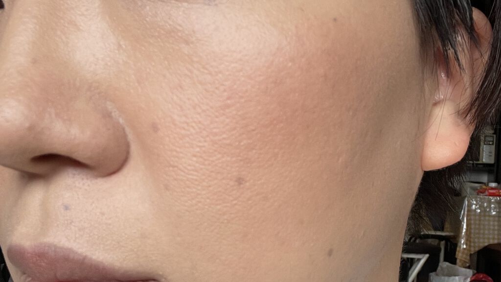 ピュア チーク カラー ダークチェスナット/heme/パウダーチークを使ったクチコミ（3枚目）