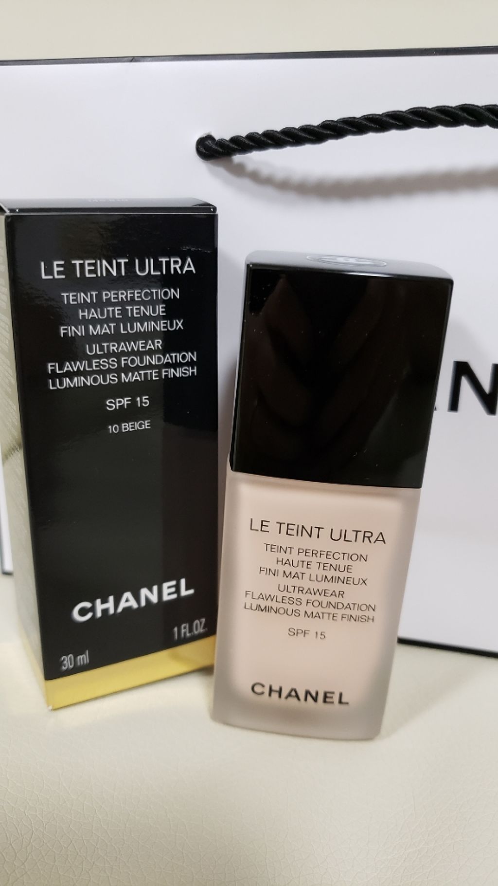 ル タン ウルトラ フリュイド/CHANEL/リキッドファンデーションを使ったクチコミ（3枚目）