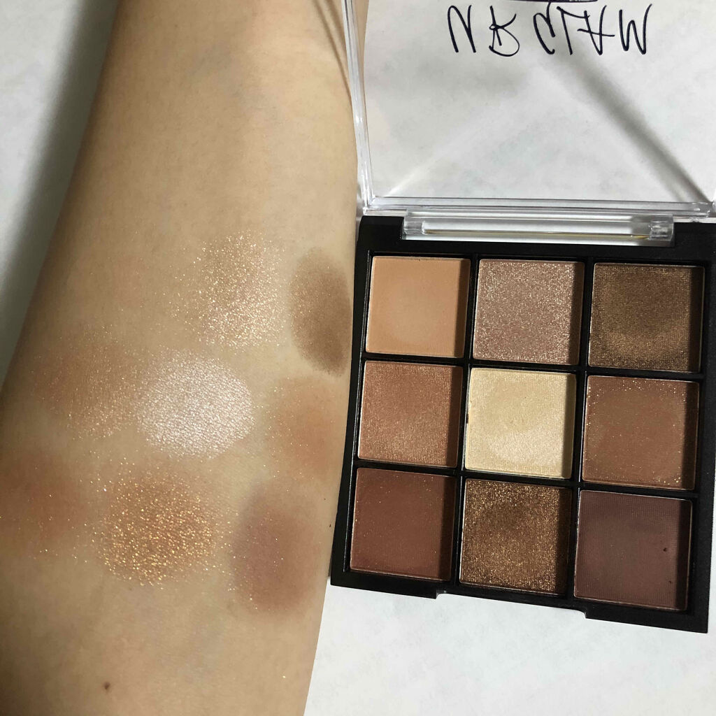 UR GLAM　BLOOMING EYE COLOR PALETTE/U R GLAM/アイシャドウパレットを使ったクチコミ（2枚目）