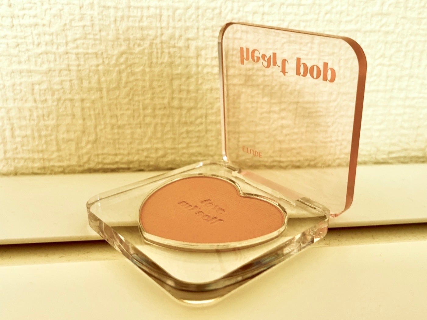 ハートポップブラッシャー/ETUDE/パウダーチークを使ったクチコミ(4枚目)