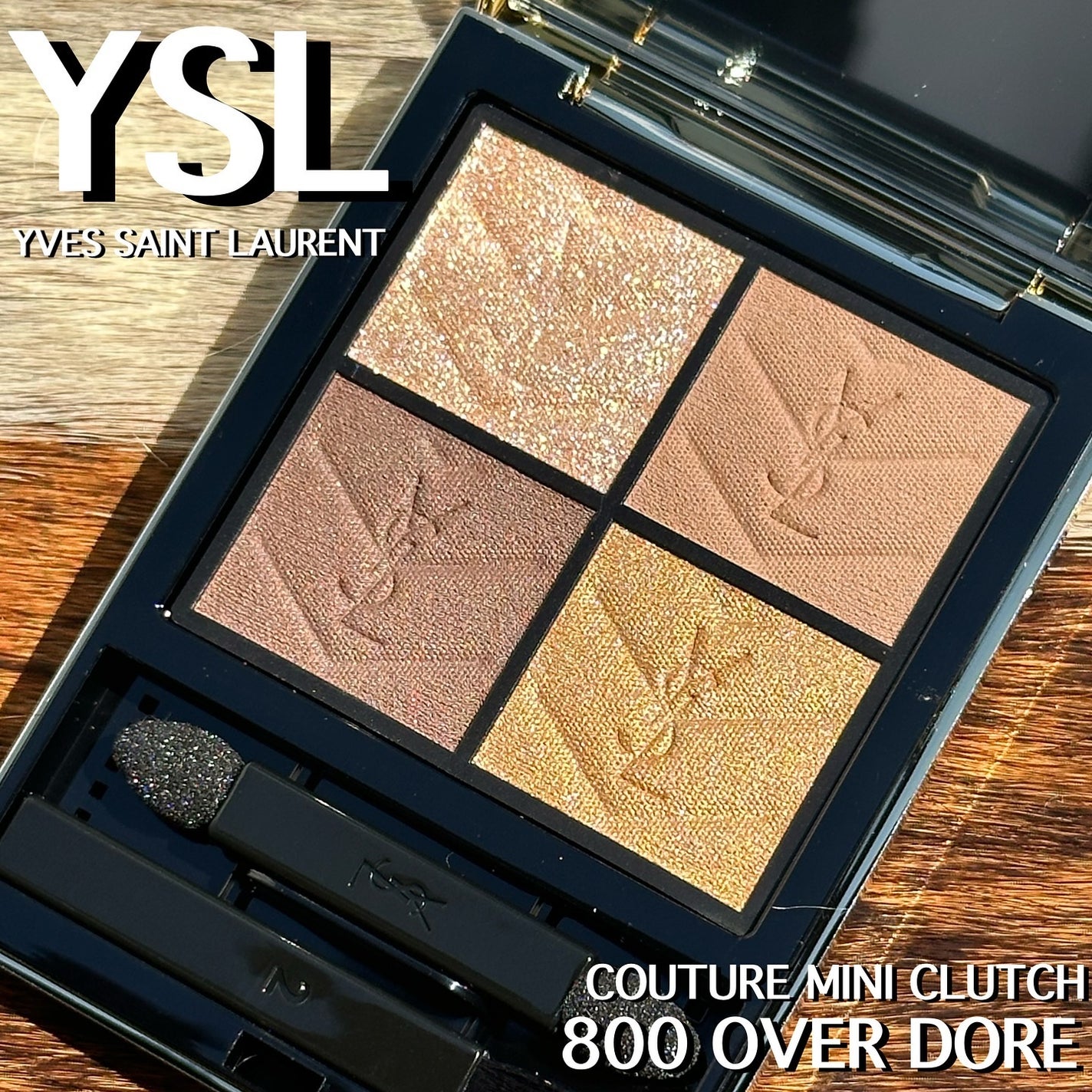 クチュール ミニ クラッチ/YVES SAINT LAURENT BEAUTE/アイシャドウパレットを使ったクチコミ(2枚目)