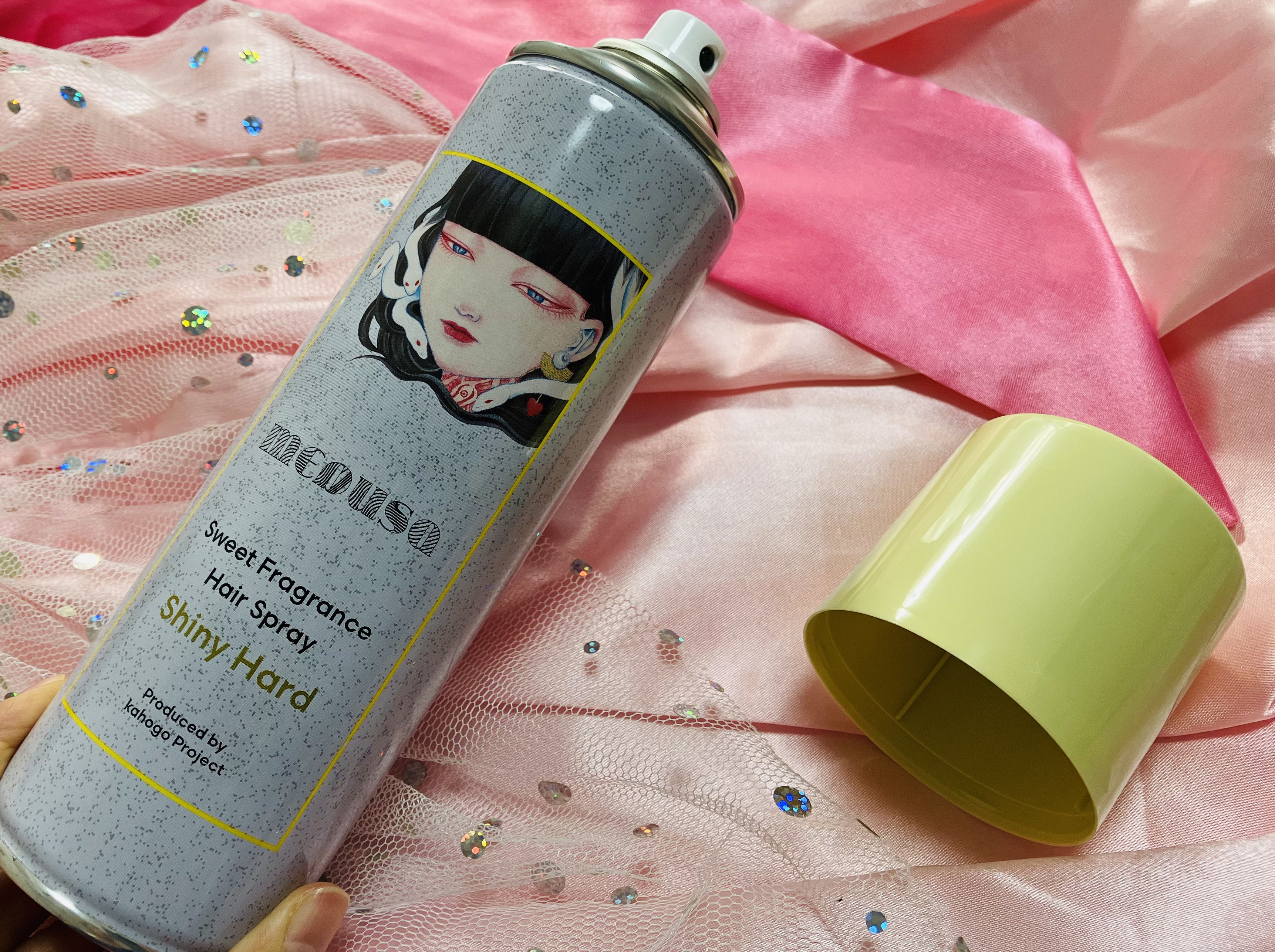 スウィートフレグランスヘアスプレー シャイニーハード/メドゥーサ/ヘアスプレーを使ったクチコミ（1枚目）