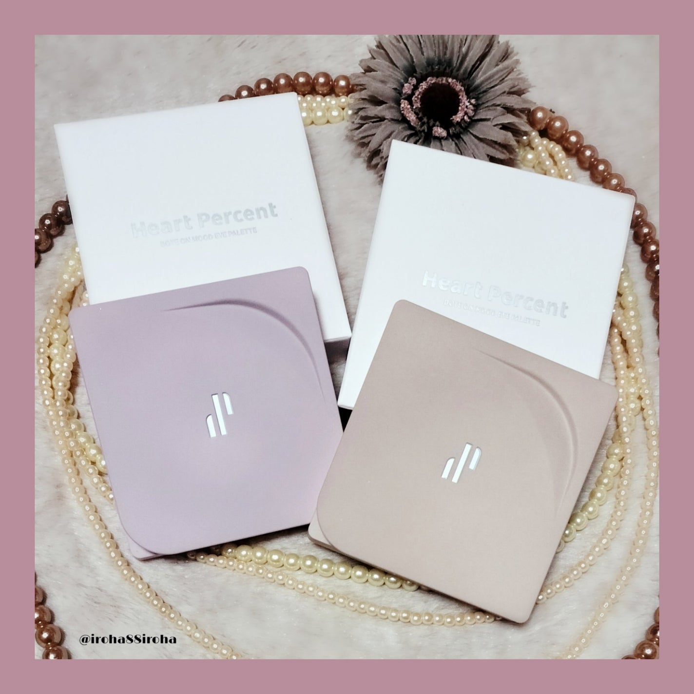 ドットオンムードアイパレット/Heart Percent/アイシャドウパレットを使ったクチコミ(4枚目)