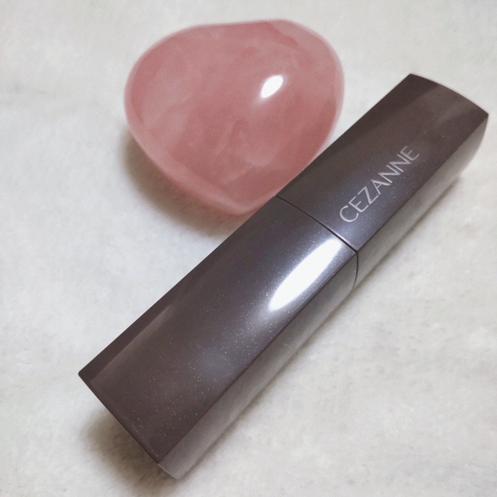 リップカラーシールド 07 スイートローズ/CEZANNE/口紅を使ったクチコミ（1枚目）
