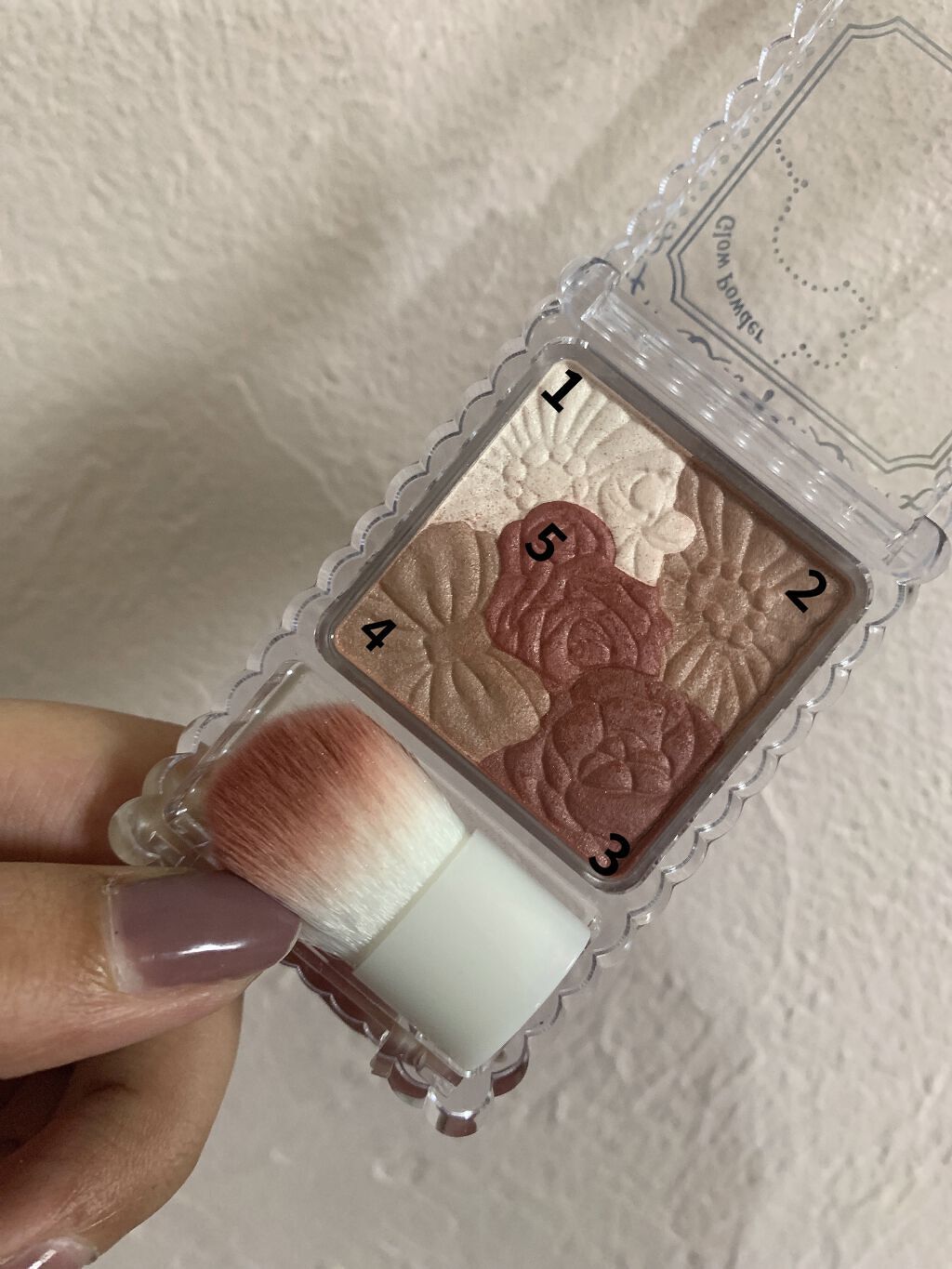 グロウフルールチークス/キャンメイク/パウダーチークを使ったクチコミ（2枚目）