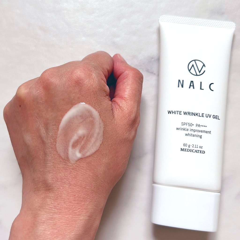 薬用ホワイトリンクルUVジェル/NALC/日焼け止めジェルを使ったクチコミ（3枚目）