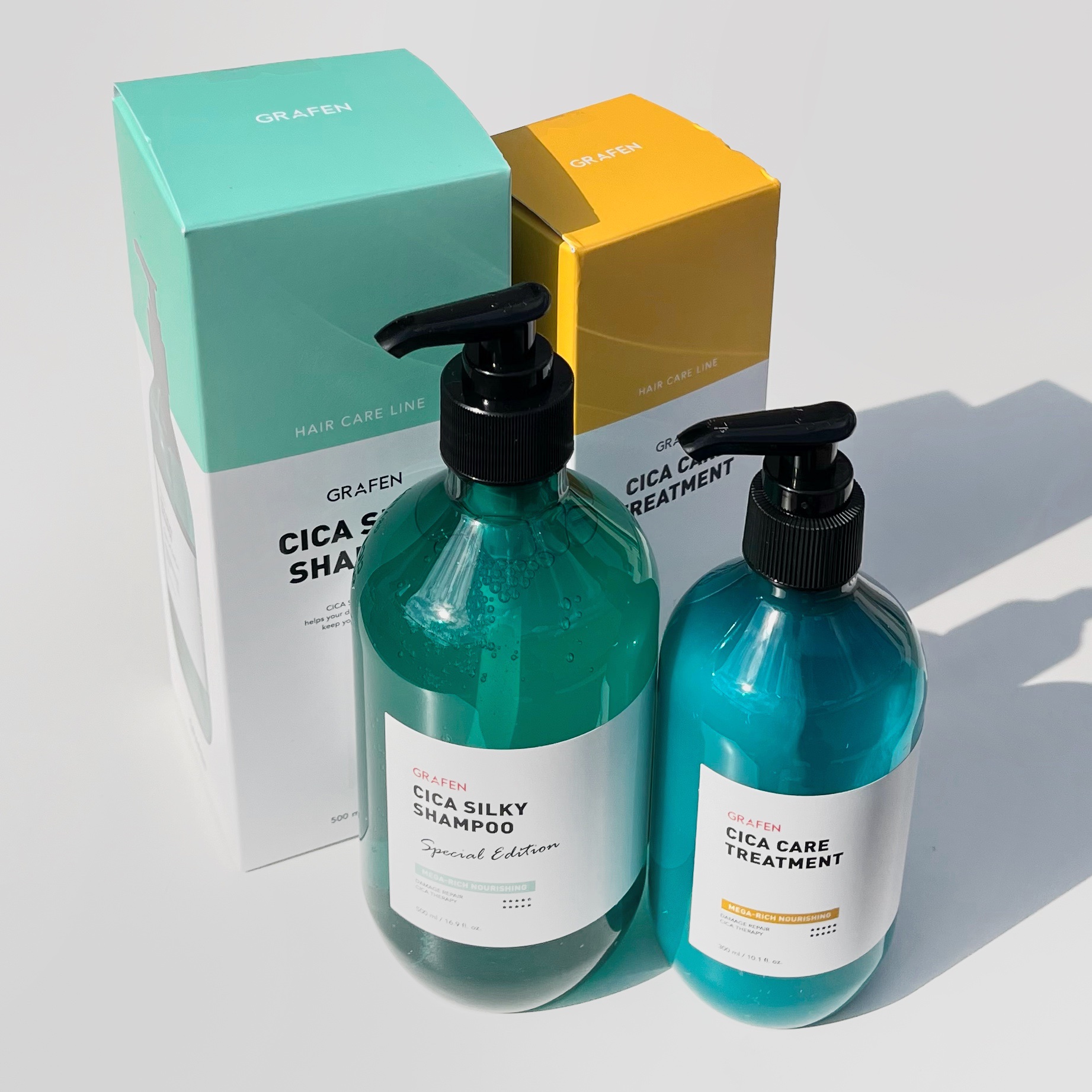 CICA CILKY SHAMPOO/GRAFEN /市販シャンプーを使ったクチコミ（1枚目）