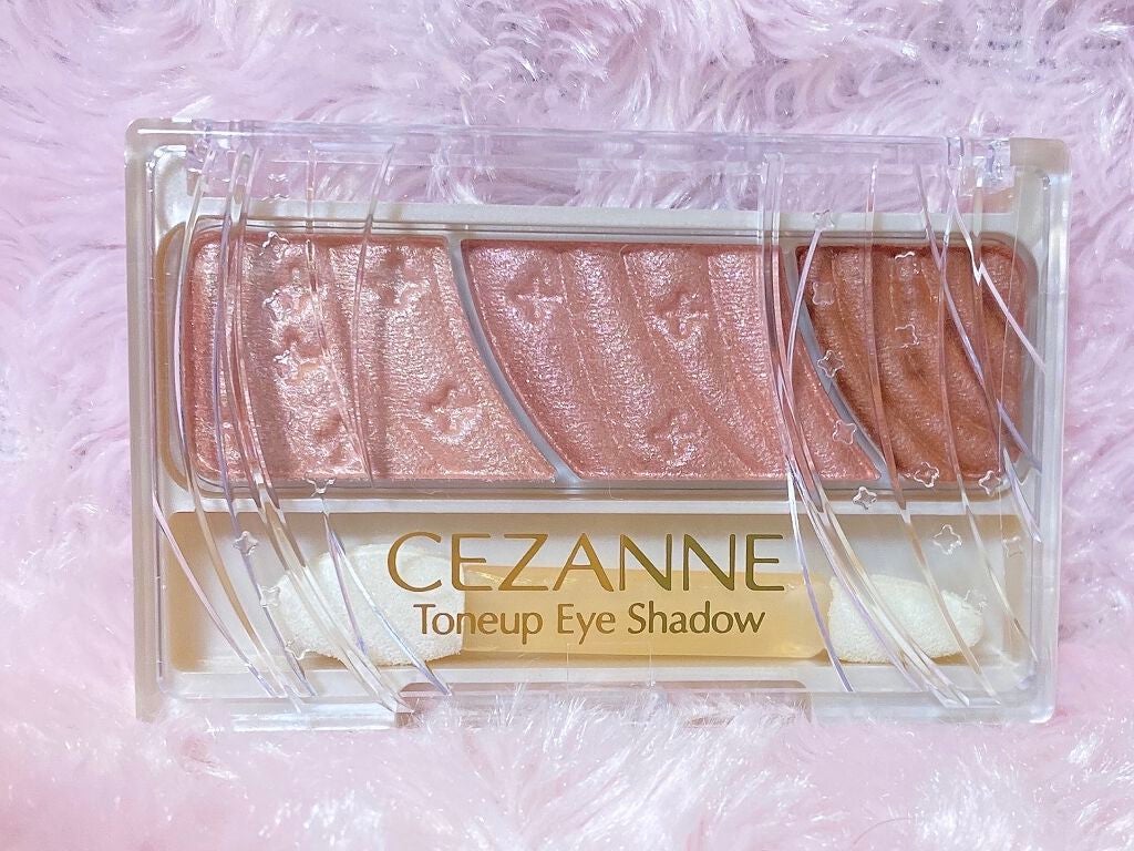 トーンアップアイシャドウ/CEZANNE/アイシャドウパレットを使ったクチコミ(2枚目)