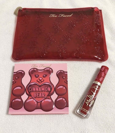 シナモン ベア メイクアップ コレクション/Too Faced/パウダーアイシャドウを使ったクチコミ（2枚目）