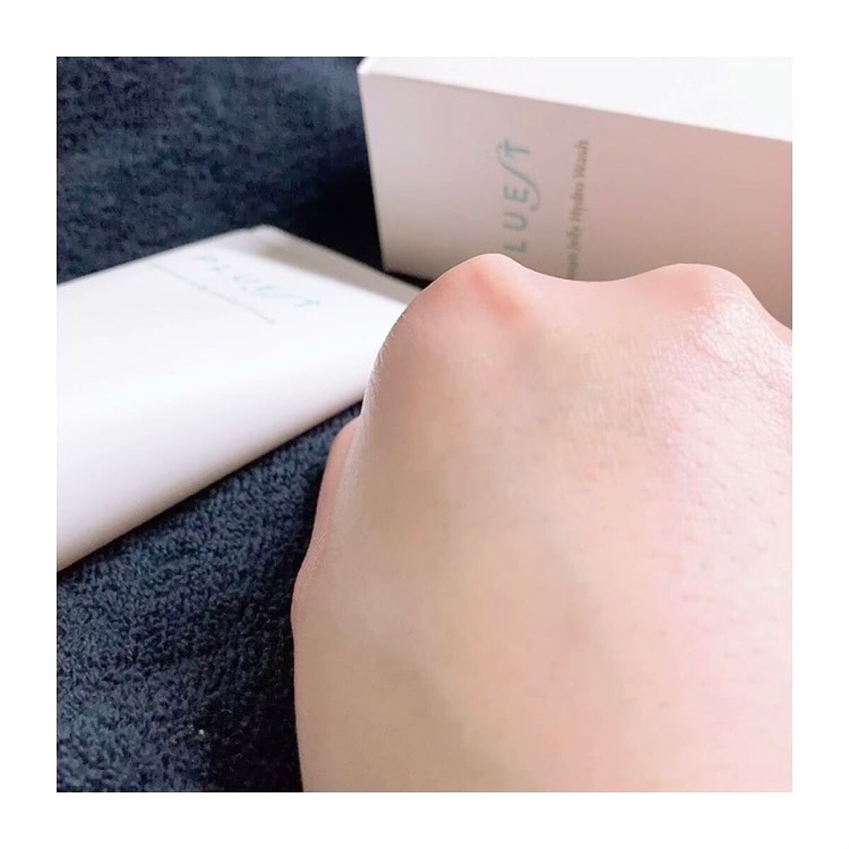 マンナンジェリーハイドロウォッシュ/PLUEST/洗顔料を使ったクチコミ(7枚目)