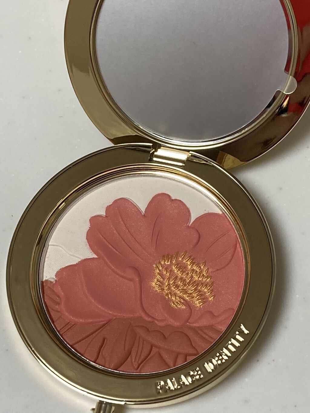 ZEESEAｘ正宮御品　「盛唐酔夢」シリーズ　丹酔金箔　牡丹チークシャッドパレット/ZEESEA/パウダーチークを使ったクチコミ（3枚目）