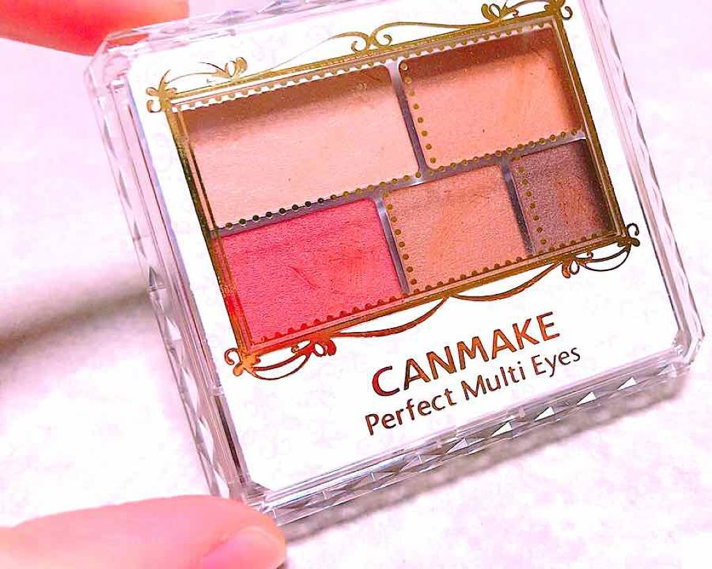 パーフェクトマルチアイズ/キャンメイク/アイシャドウパレットを使ったクチコミ(1枚目)