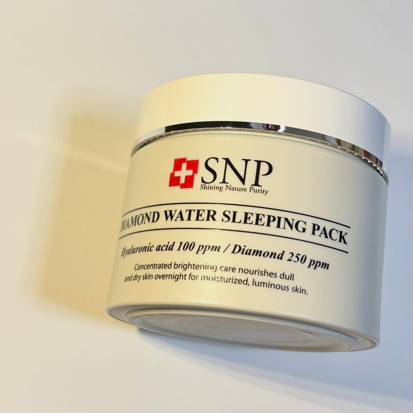 DIAMOND WATER SLEEPING PACK/SNP/シートマスク・パックを使ったクチコミ（3枚目）