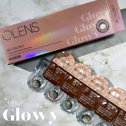 Big Glowy 1day/OLENS/ワンデー(1DAY)カラコンを使ったクチコミ(5枚目)