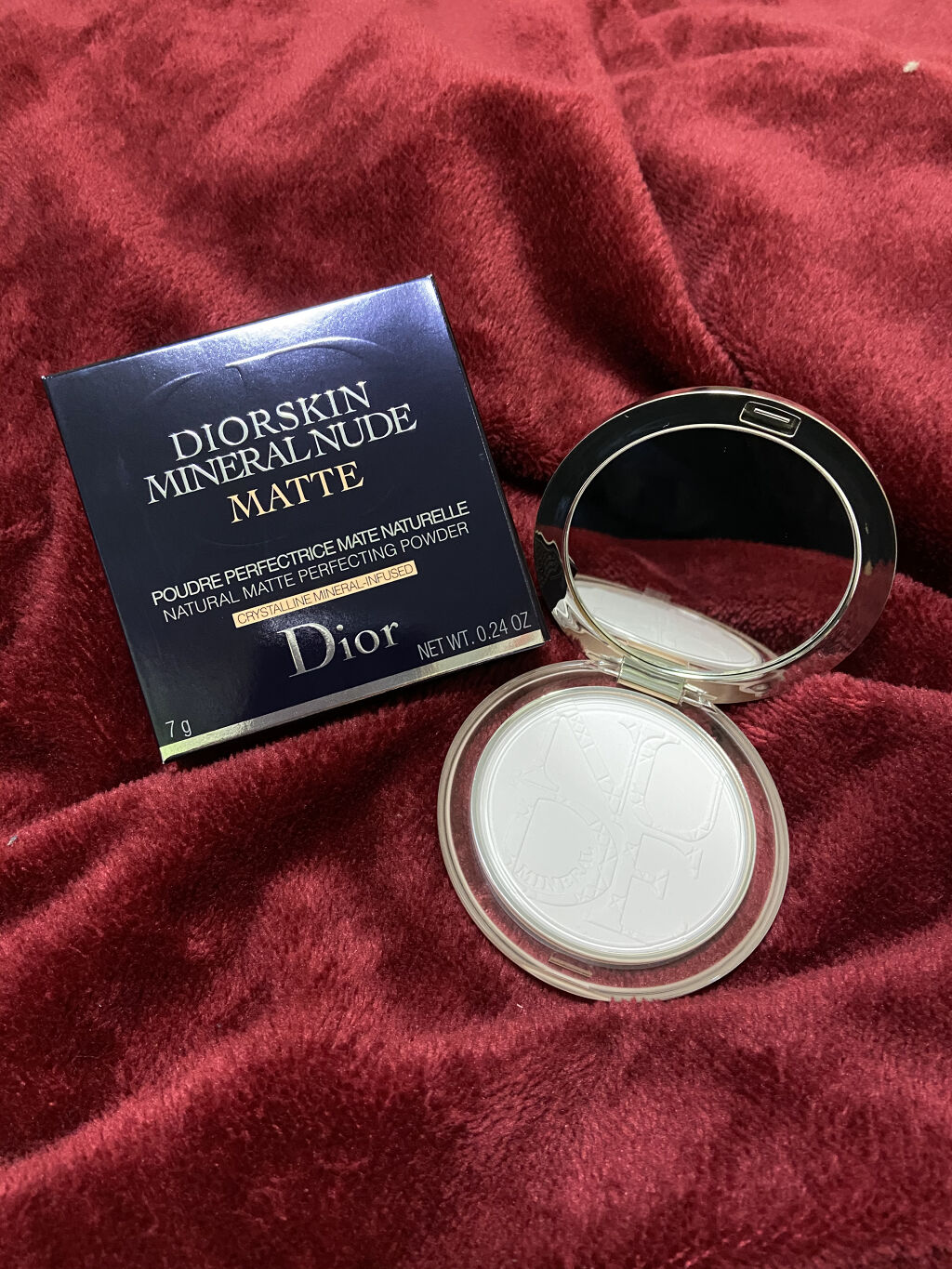 ディオールスキン ミネラル ヌード マット パウダー/Dior/プレストパウダーを使ったクチコミ（1枚目）