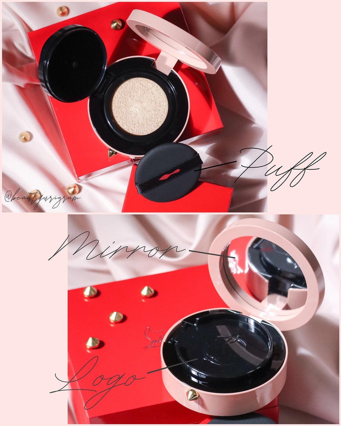 タンフェティッシュ ルクッション/クリスチャン ルブタン/クッションファンデーションを使ったクチコミ(5枚目)