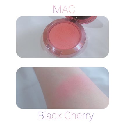 エクストラ ディメンション ブラッシュ M·A·C BLACK CHERRY/M・A・C/パウダーチークを使ったクチコミ(1枚目)