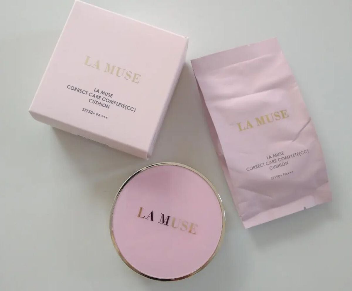CORRECT CARE COMPLETE CC CUSHION/ラミューズ/クッションファンデーションを使ったクチコミ(4枚目)