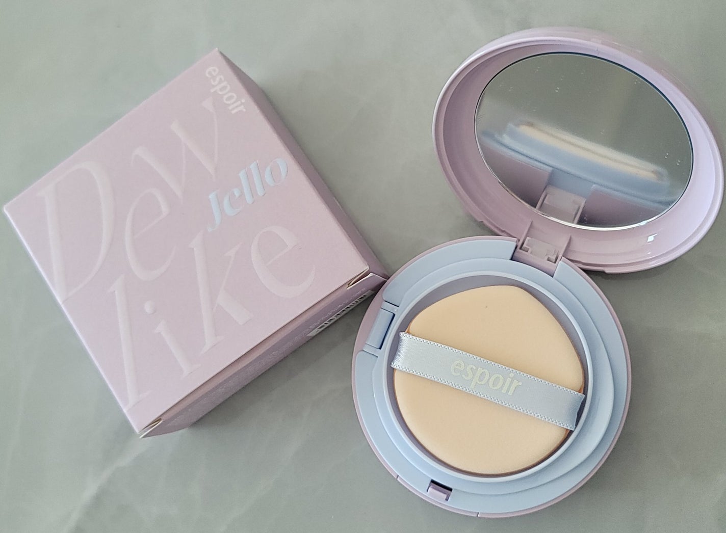 デューライクジェロー トーンアップクッション/espoir/化粧下地を使ったクチコミ(2枚目)